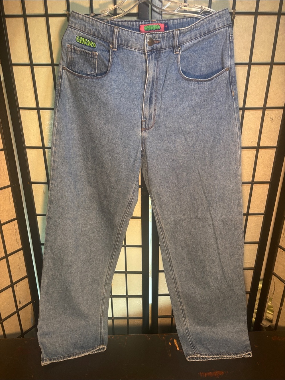 Empyre Jeans Women's Size 11 Blue High Rise Straight Vtg 90s Streetwear
